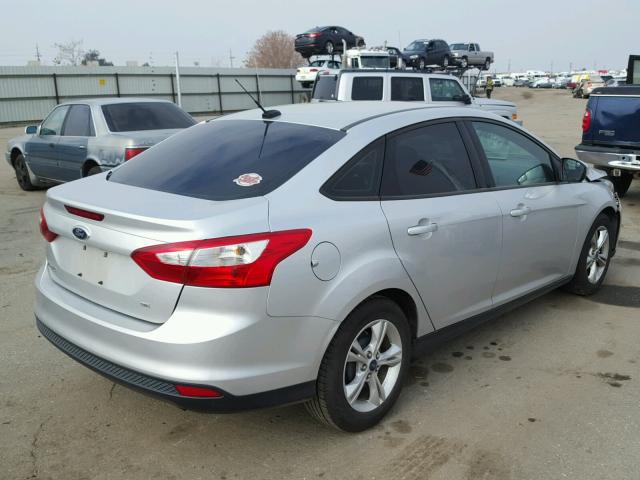 1FADP3F2XDL191153 - 2013 FORD FOCUS SE SILVER photo 4