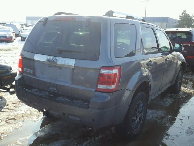 1FMCU04GX9KA50006 - 2009 FORD ESCAPE LIM GRAY photo 4