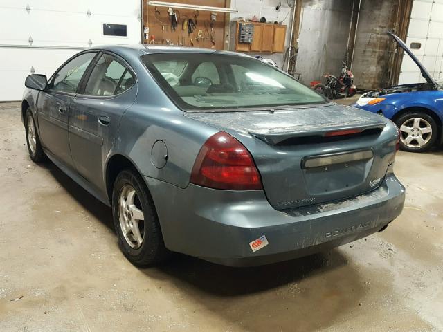 2G2WP552061245413 - 2006 PONTIAC GRAND PRIX BLUE photo 3