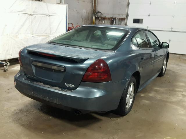 2G2WP552061245413 - 2006 PONTIAC GRAND PRIX BLUE photo 4