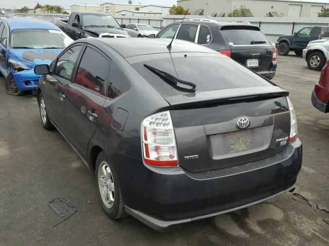 JTDKB20U183388917 - 2008 TOYOTA PRIUS GRAY photo 3