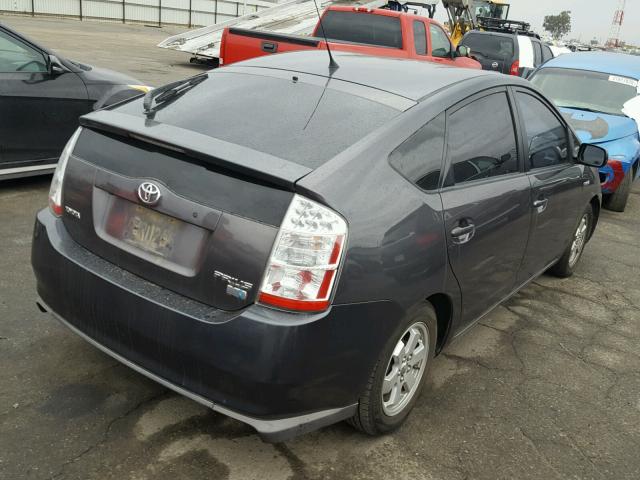 JTDKB20U183388917 - 2008 TOYOTA PRIUS GRAY photo 4