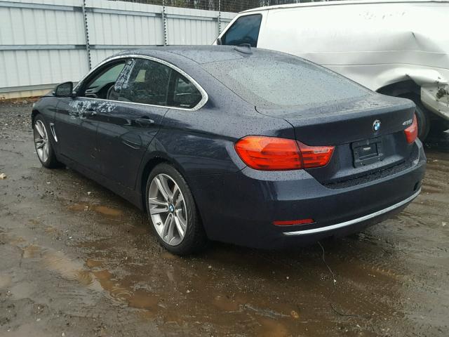 WBA4B1C51FD418493 - 2015 BMW 435 I BLACK photo 3