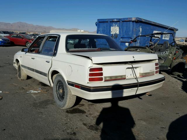 1G3AL54N7N6418977 - 1992 OLDSMOBILE CUTLASS CI WHITE photo 3