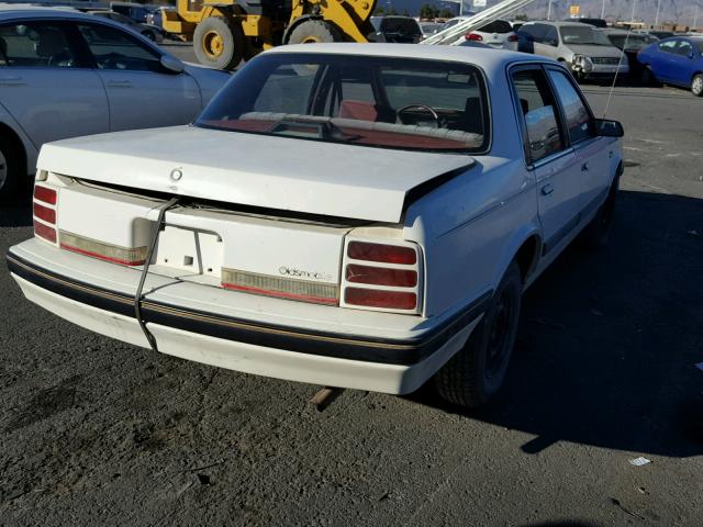 1G3AL54N7N6418977 - 1992 OLDSMOBILE CUTLASS CI WHITE photo 4