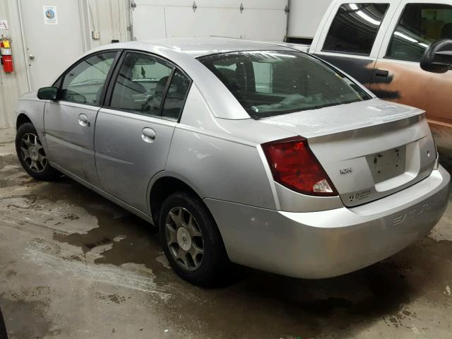 1G8AJ52F55Z108935 - 2005 SATURN ION LEVEL SILVER photo 3