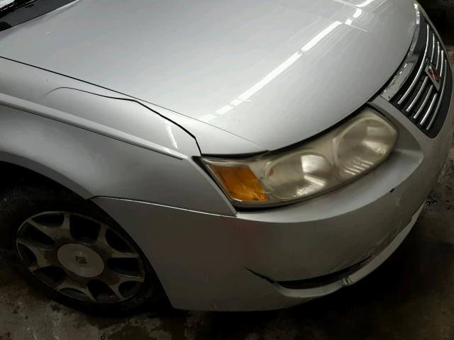 1G8AJ52F55Z108935 - 2005 SATURN ION LEVEL SILVER photo 9