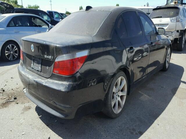 WBANB33554B111918 - 2004 BMW 545 I BLACK photo 4