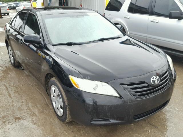 4T1BE46K09U401186 - 2009 TOYOTA CAMRY BASE BLACK photo 1