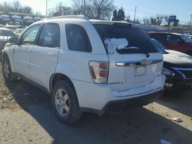 2CNDL73F466065298 - 2006 CHEVROLET EQUINOX LT WHITE photo 3