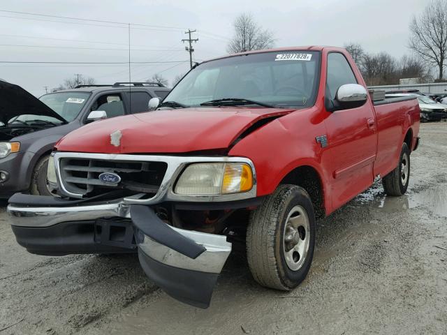 1FTRF17W22NA88156 - 2002 FORD F150 RED photo 2