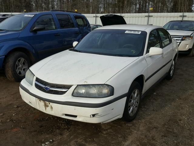 2G1WF52E539403263 - 2003 CHEVROLET IMPALA 白色 照片 2