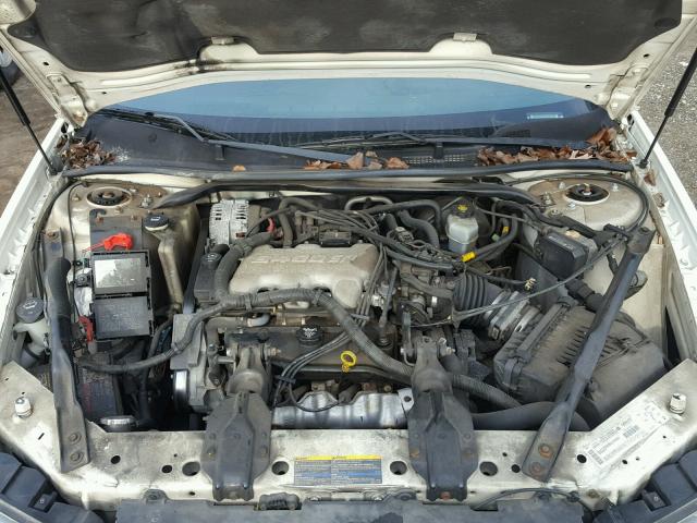 2G1WF52E539403263 - 2003 CHEVROLET IMPALA WHITE photo 7