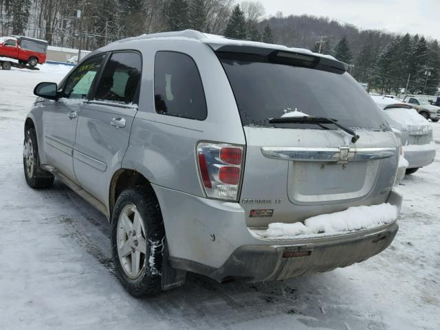 2CNDL73F056184268 - 2005 CHEVROLET EQUINOX LT GRAY photo 3