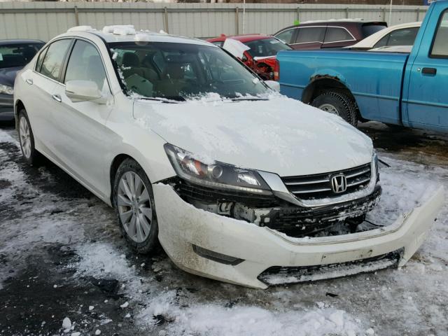 1HGCR2F76FA032765 - 2015 HONDA ACCORD EX WHITE photo 1