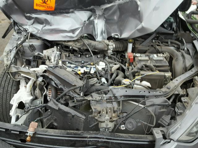 3N1AB7AP5HY294776 - 2017 NISSAN SENTRA CHARCOAL photo 7