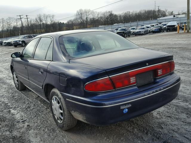 2G4WS52J711266883 - 2001 BUICK CENTURY CU BLUE photo 3