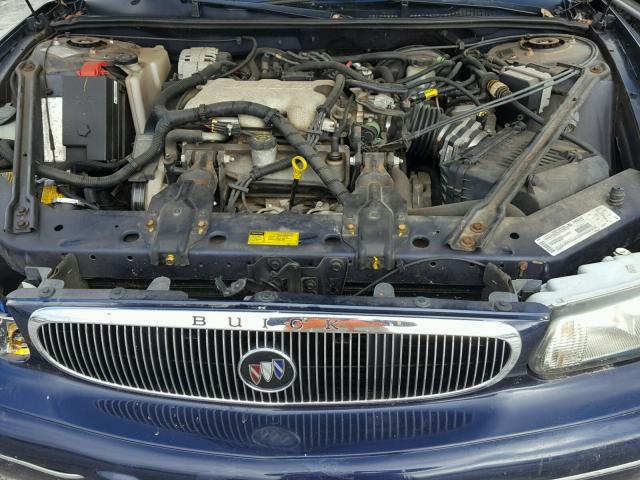 2G4WS52J711266883 - 2001 BUICK CENTURY CU BLUE photo 7