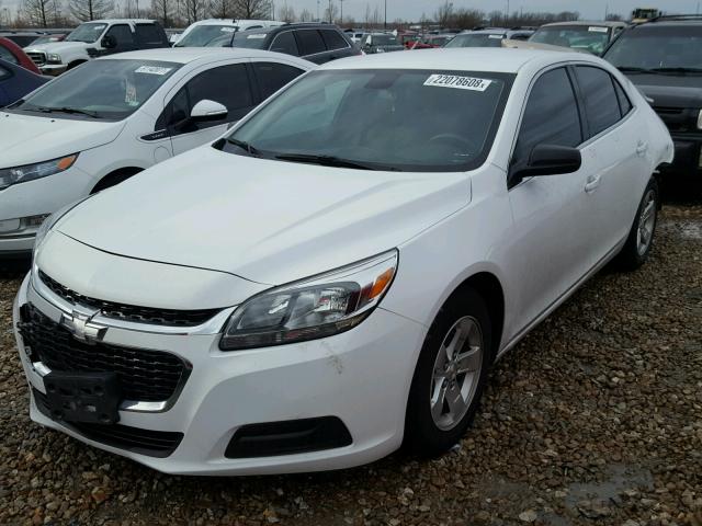 1G11B5SL2EF177326 - 2014 CHEVROLET MALIBU LS WHITE photo 2