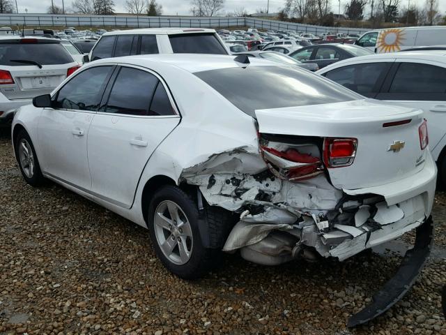 1G11B5SL2EF177326 - 2014 CHEVROLET MALIBU LS WHITE photo 3