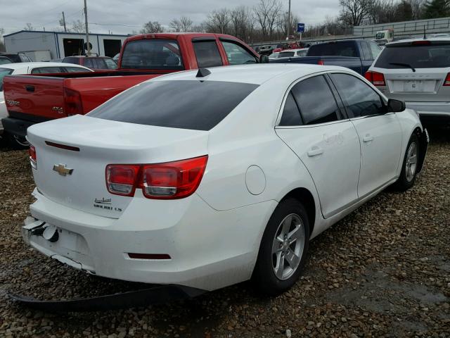 1G11B5SL2EF177326 - 2014 CHEVROLET MALIBU LS WHITE photo 4