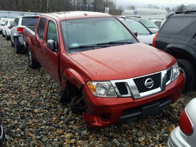 1N6AD0FV9CC409352 - 2012 NISSAN FRONTIER S RED photo 1