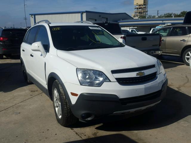 3GNAL2EK7DS621260 - 2013 CHEVROLET CAPTIVA LS WHITE photo 1