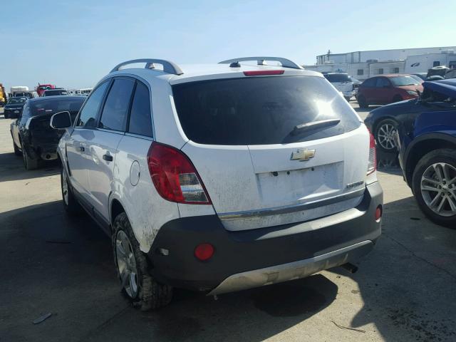 3GNAL2EK7DS621260 - 2013 CHEVROLET CAPTIVA LS WHITE photo 3