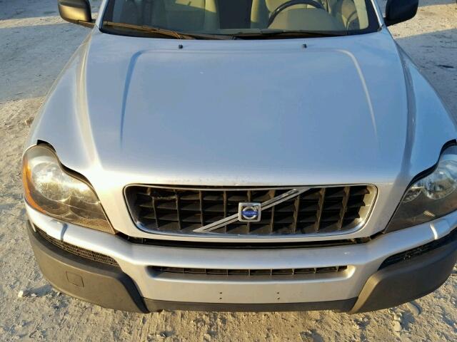 YV1CZ911651192079 - 2005 VOLVO XC90 T6 SILVER photo 7