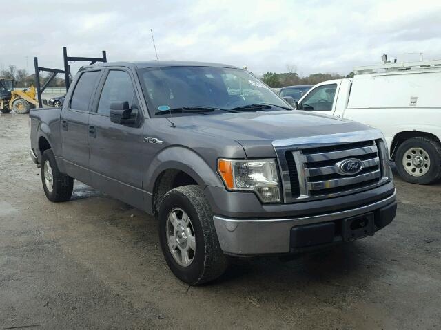 1FTEW1C87AFC65508 - 2010 FORD F150 SUPER GRAY photo 1