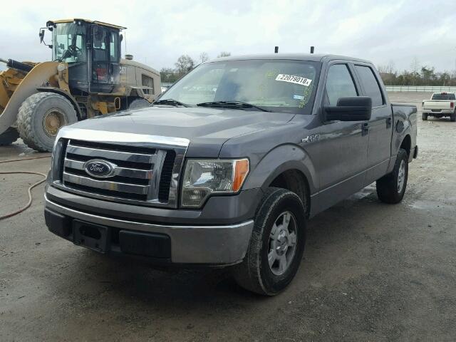 1FTEW1C87AFC65508 - 2010 FORD F150 SUPER GRAY photo 2