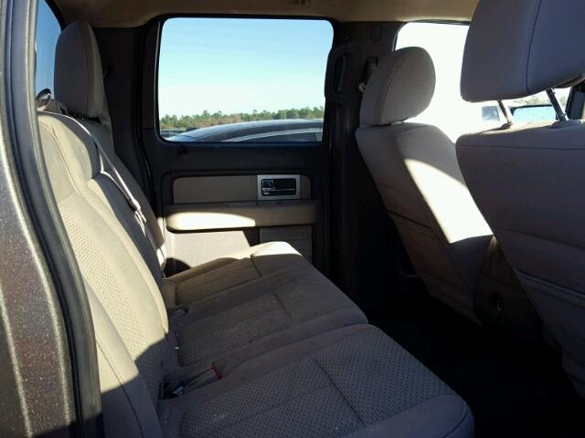 1FTEW1C87AFC65508 - 2010 FORD F150 SUPER GRAY photo 6