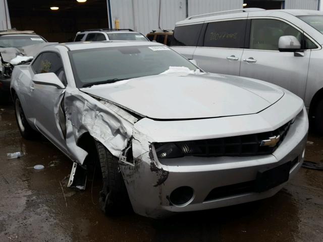 2G1FA1EV5A9217206 - 2010 CHEVROLET CAMARO LS SILVER photo 1