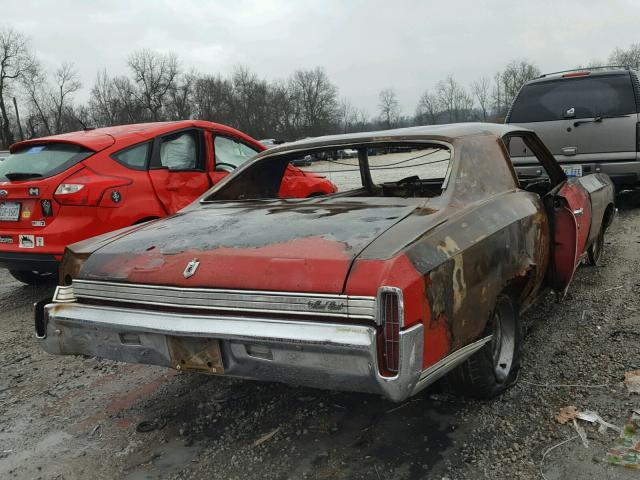 1H57H2R538162 - 1972 CHEVROLET MONTE CARL BURN photo 4