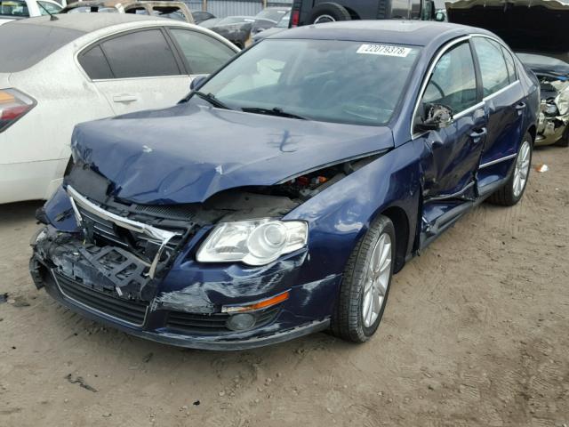 WVWEU73C16P053766 - 2006 VOLKSWAGEN PASSAT 3.6 BLUE photo 2