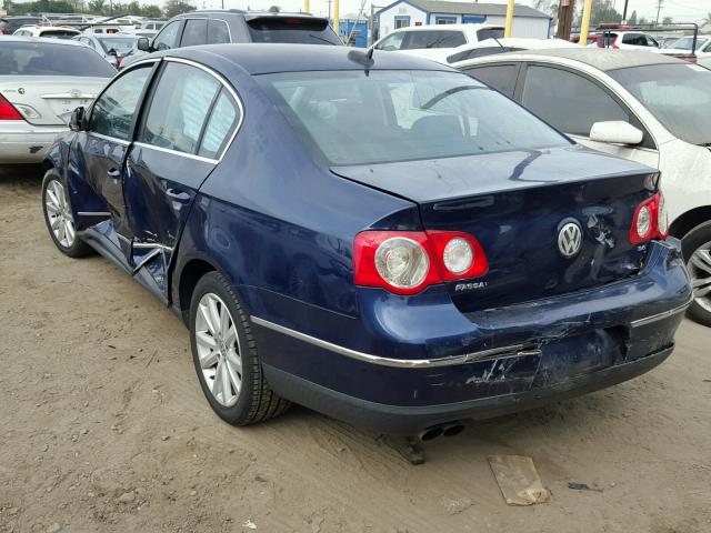 WVWEU73C16P053766 - 2006 VOLKSWAGEN PASSAT 3.6 BLUE photo 3