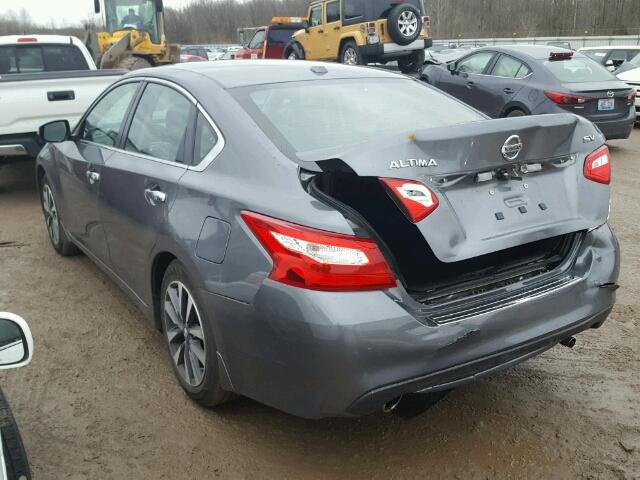 1N4AL3AP4GC166724 - 2016 NISSAN ALTIMA 2.5 GRAY photo 3