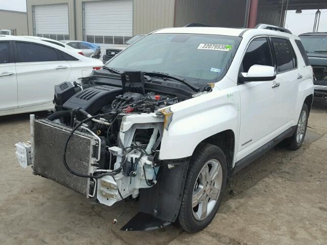 2GKALWEK5C6377397 - 2012 GMC TERRAIN SL WHITE photo 2