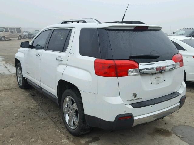 2GKALWEK5C6377397 - 2012 GMC TERRAIN SL WHITE photo 3