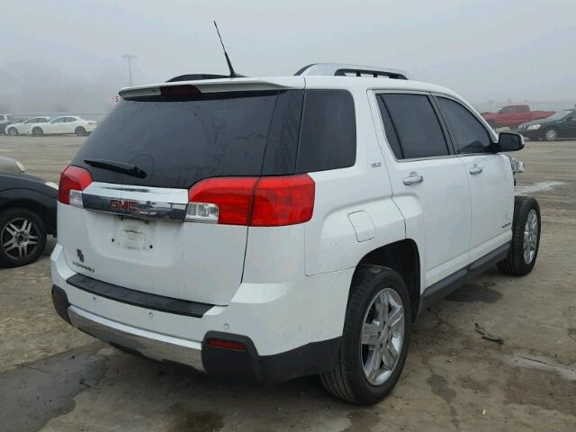 2GKALWEK5C6377397 - 2012 GMC TERRAIN SL WHITE photo 4