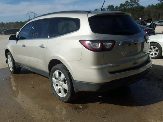 1GNKRGKD4HJ131520 - 2017 CHEVROLET TRAVERSE L GOLD photo 3