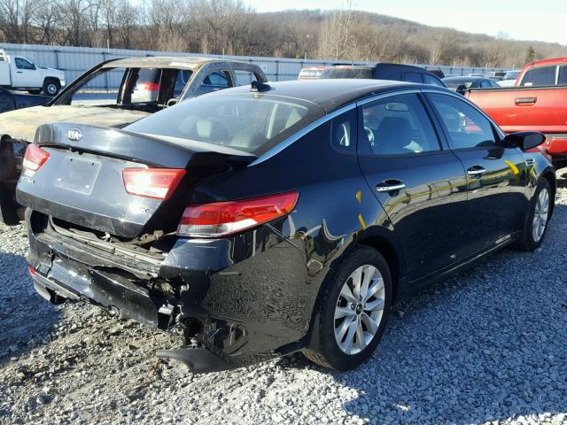 5XXGU4L33GG113255 - 2016 KIA OPTIMA EX SILVER photo 4