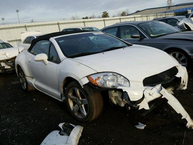 4A3AL25F29E040274 - 2009 MITSUBISHI ECLIPSE SP WHITE photo 1