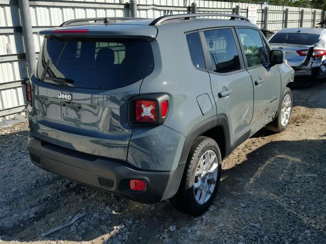 ZACCJABB5HPF37922 - 2017 JEEP RENEGADE L GRAY photo 4