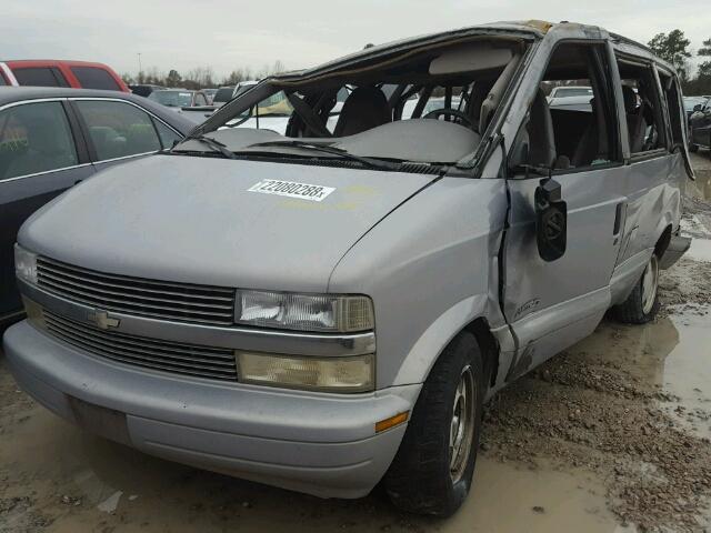 1GNDM19W3XB149463 - 1999 CHEVROLET ASTRO SILVER photo 2