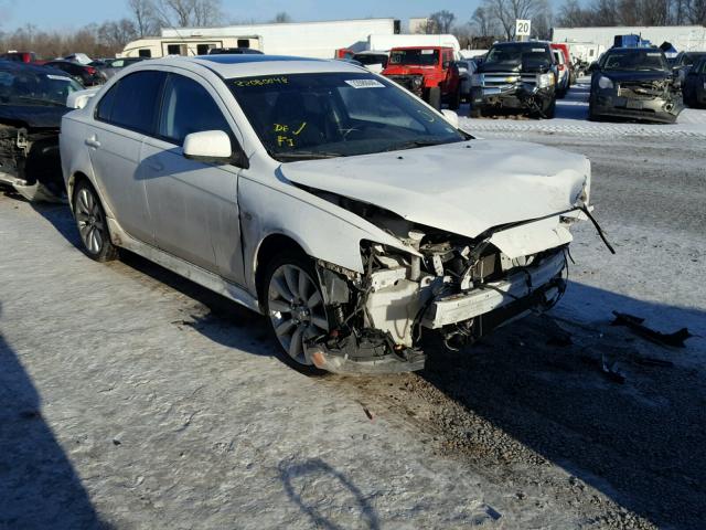 JA3AU86U68U037753 - 2008 MITSUBISHI LANCER GTS WHITE photo 1