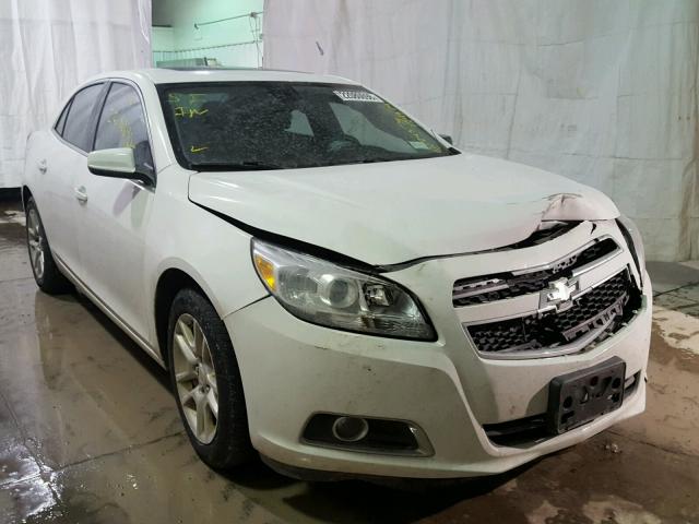 1G11F5RR1DF118412 - 2013 CHEVROLET MALIBU 2LT WHITE photo 1