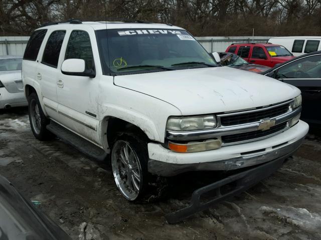 1GNEK13ZX3J194557 - 2003 CHEVROLET TAHOE K150 WHITE photo 1