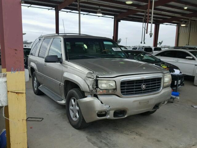 1GYEK63R8YR183856 - 2000 CADILLAC ESCALADE L TAN photo 1