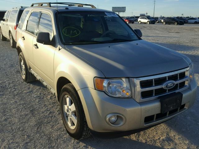 1FMCU0D76AKC95423 - 2010 FORD ESCAPE XLT TAN photo 1